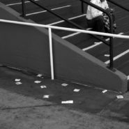 Man and Tickets, Santa Anita Race Track, 2007