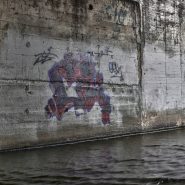 Wall with Tag, Glendale, 2011